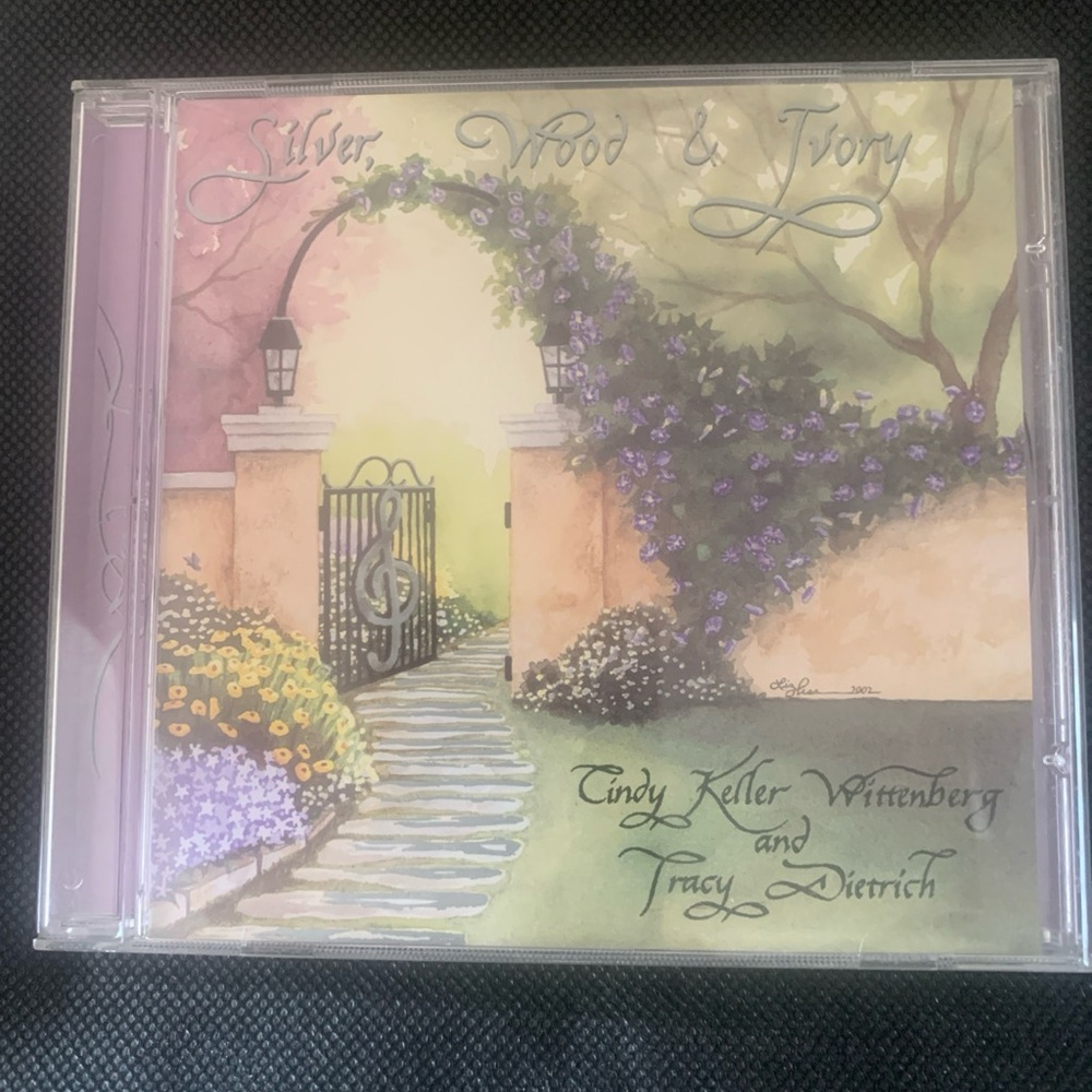 Pre Owned Music CD Cindy Keller Wittenberg and Tracy Dietrich Silver Wood Ivory
